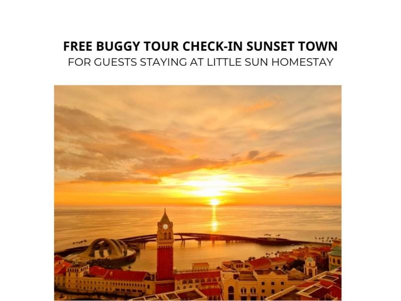 Little Sun Homestay - Free Buggy Tour check-in Sunset Town — 1